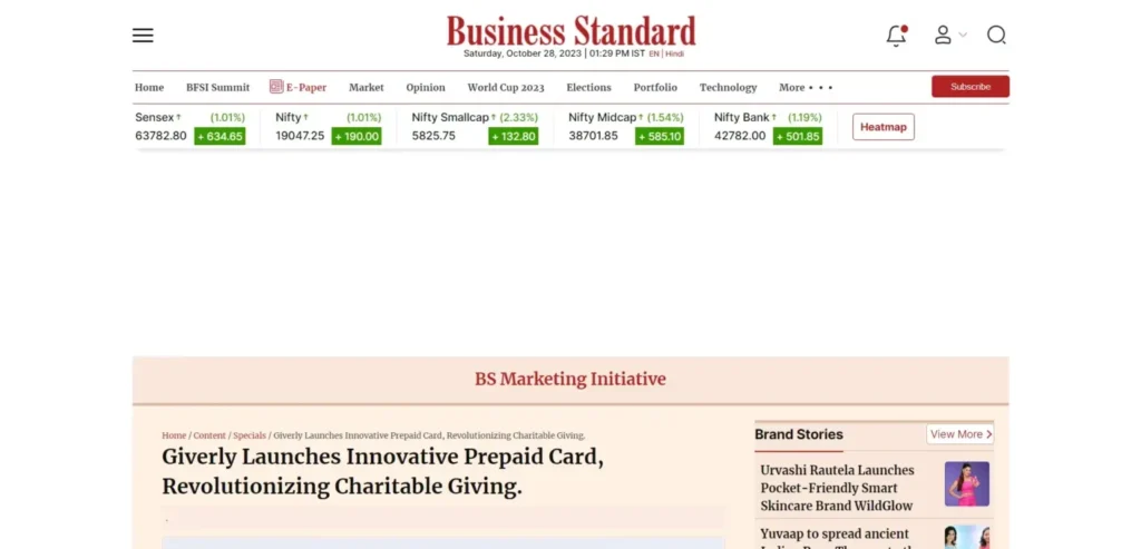 Business Standard
