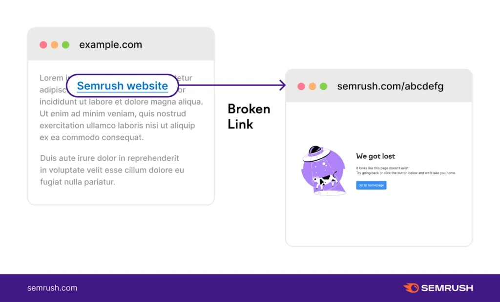 broken link