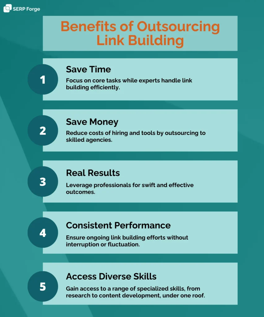benefits of outsource link building