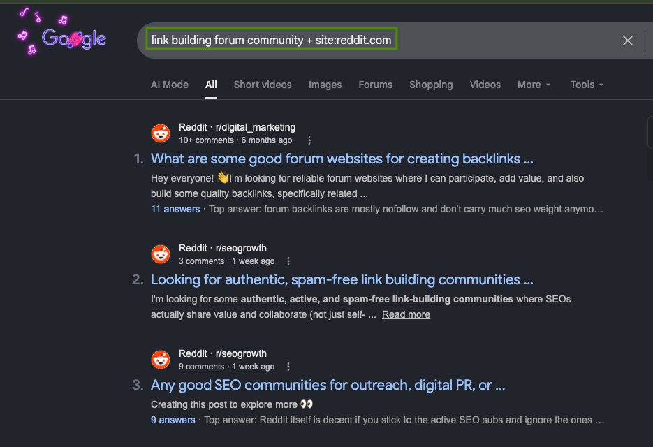 forum community