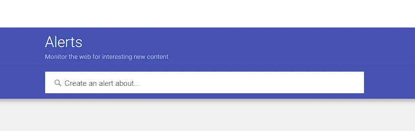 google alerts
