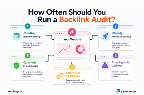 How Often Should You Run a Backlink Audit ?