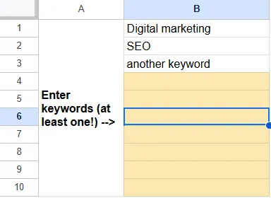 Google Sheet