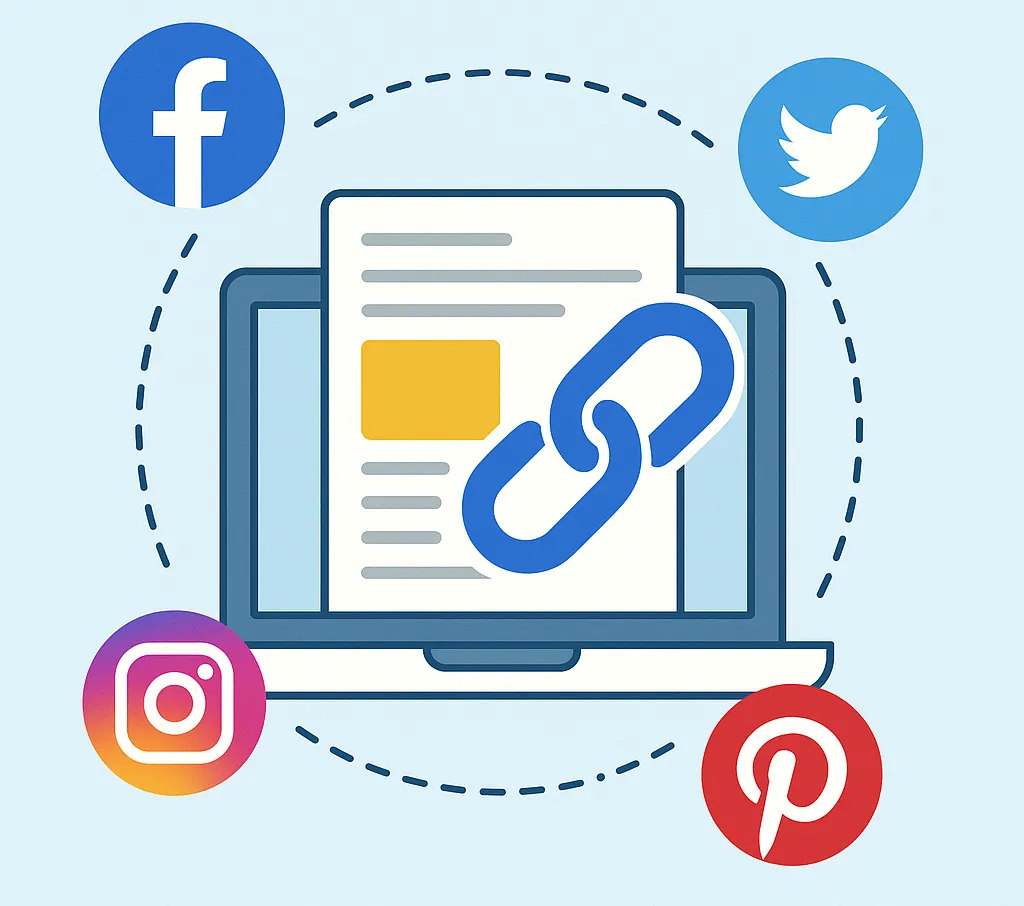 Social backlink