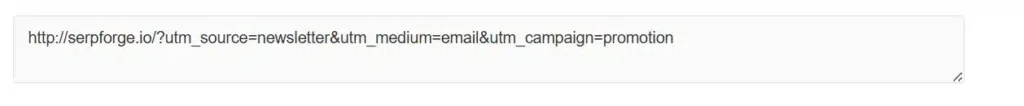 UTM parameter