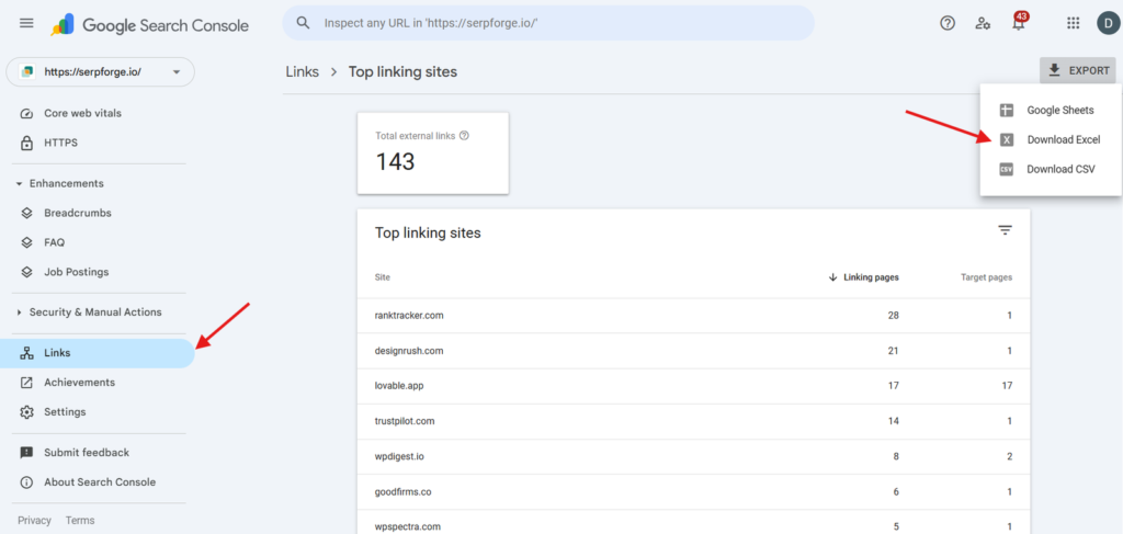 search console