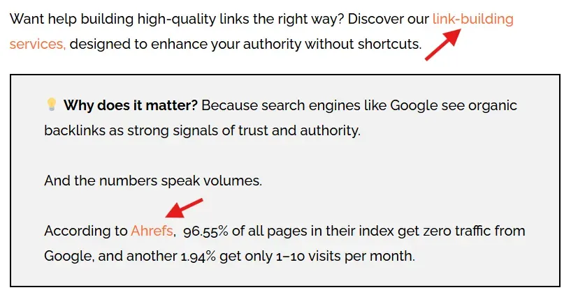 natural link building