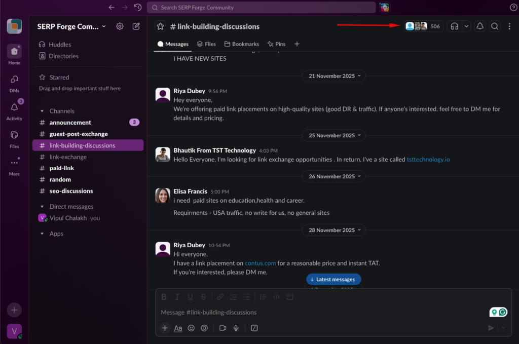 Slack Community