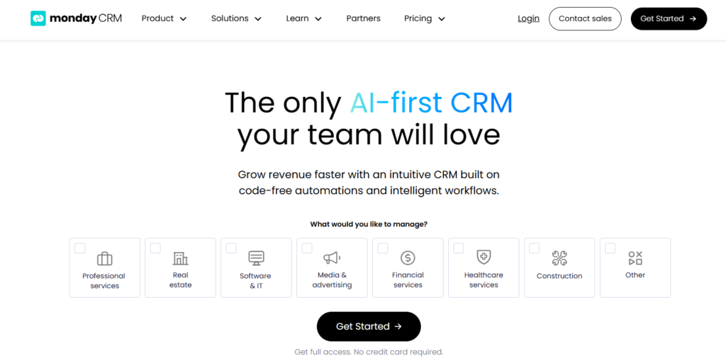 Monday CRM